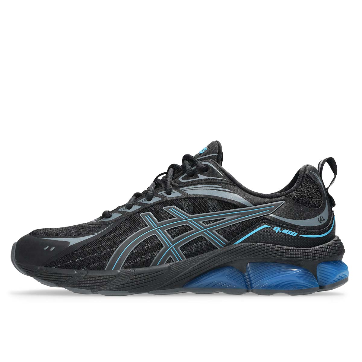 Asics Gel Quantum 180 VIII Unisex Black Digital Aqua ג`ל קוואנטום 180 יוניסקס