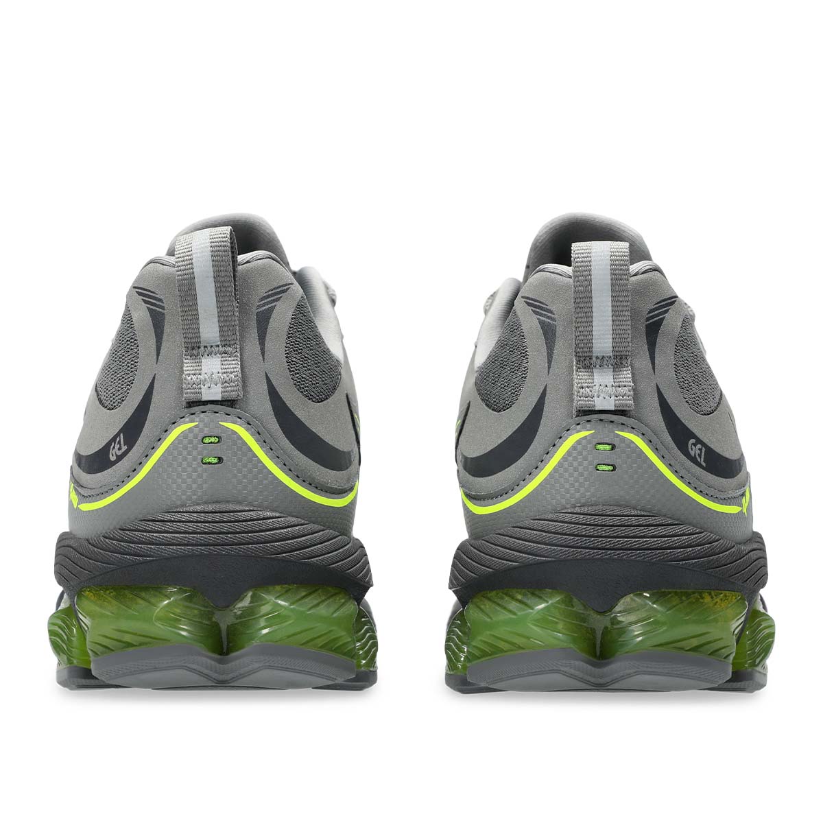 Asics Gel Quantum 180 VIII Unisex Clay Grey Safety Yellow נעלי ג`ל קוואנטום 180 יוניסקס