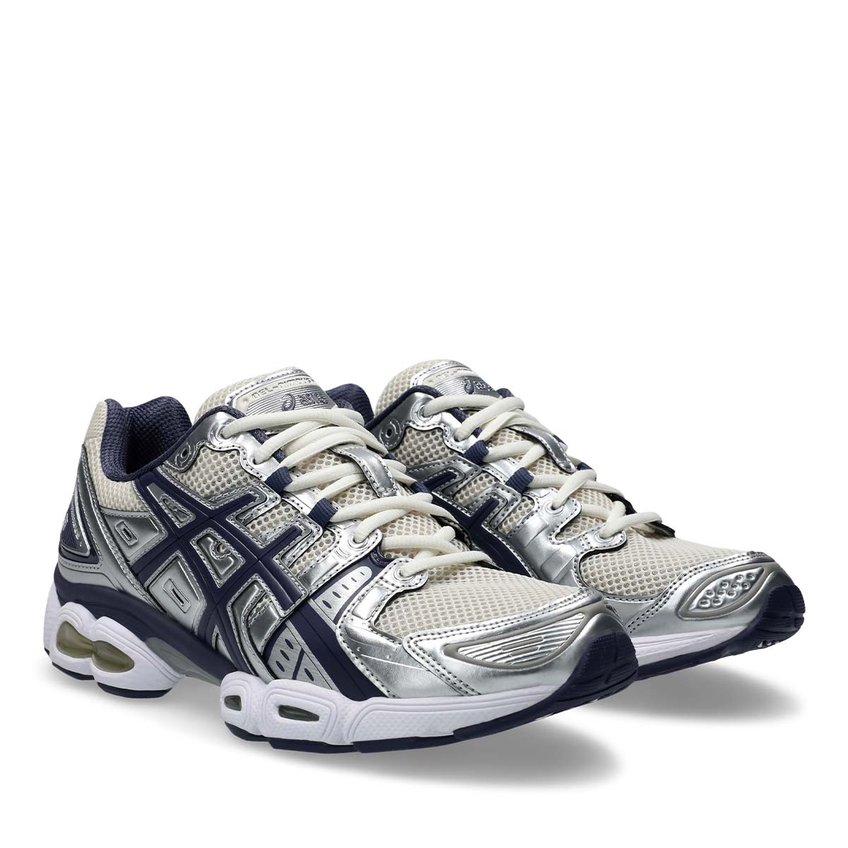 Asics Gel Nimbus 9 Unisex Oatmeal Indigo Fog סניקרס ג`ל נימבוס 9 יוניסקס