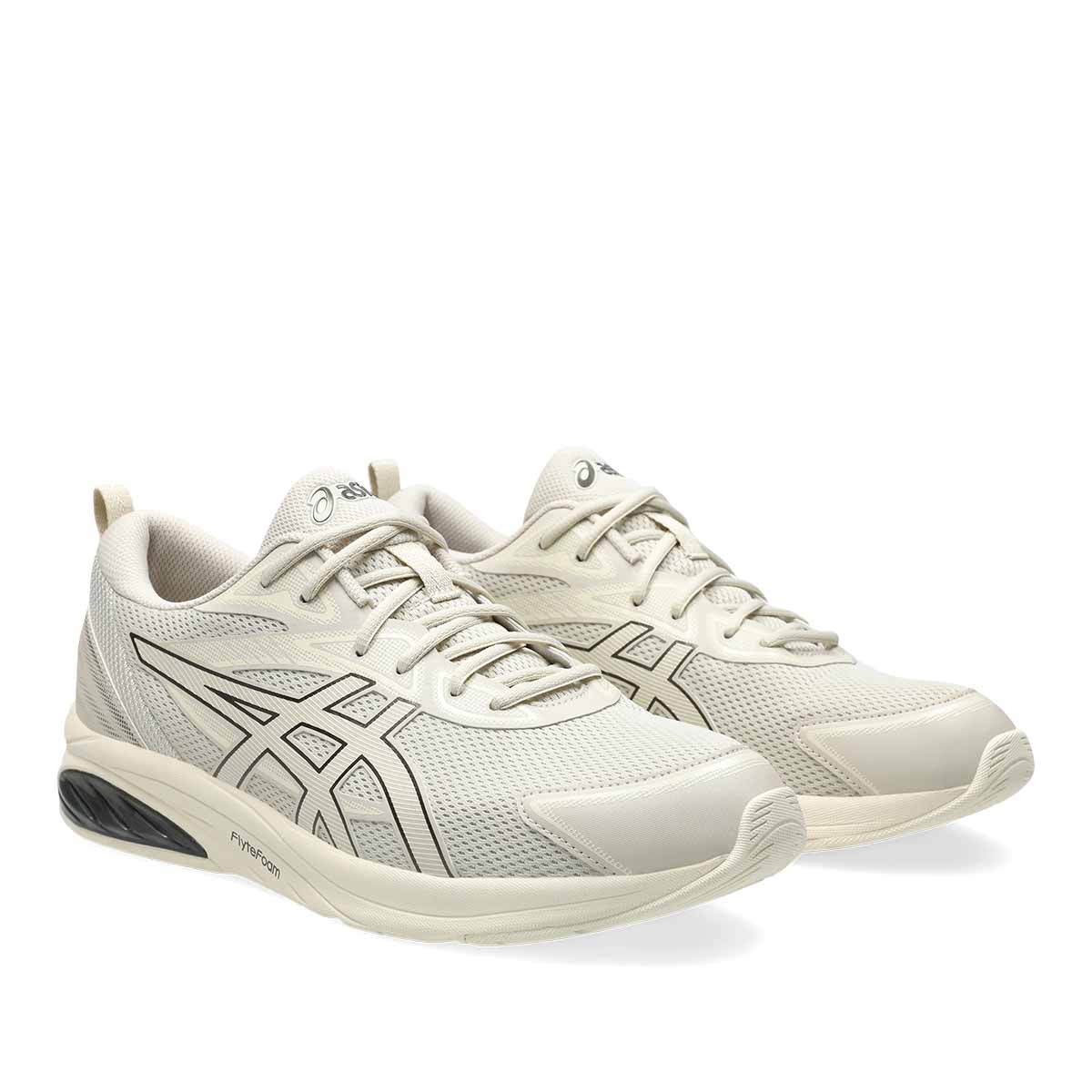 Asics Gel Quantum Kei Unisex Oatmeal Gunmetal סניקרס ג`ל קוואנטום קיי יוניסקס