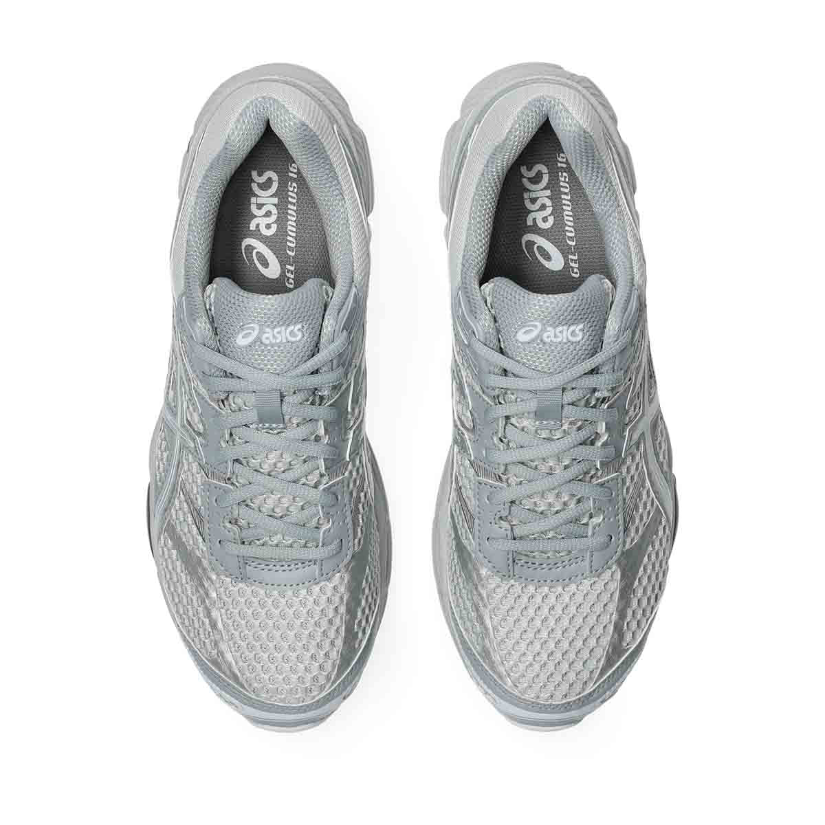 Asics Gel Cumulus 16 Unisex Glacier Grey Pure Silver סניקרס ג'ל קומולוס יוניסקס