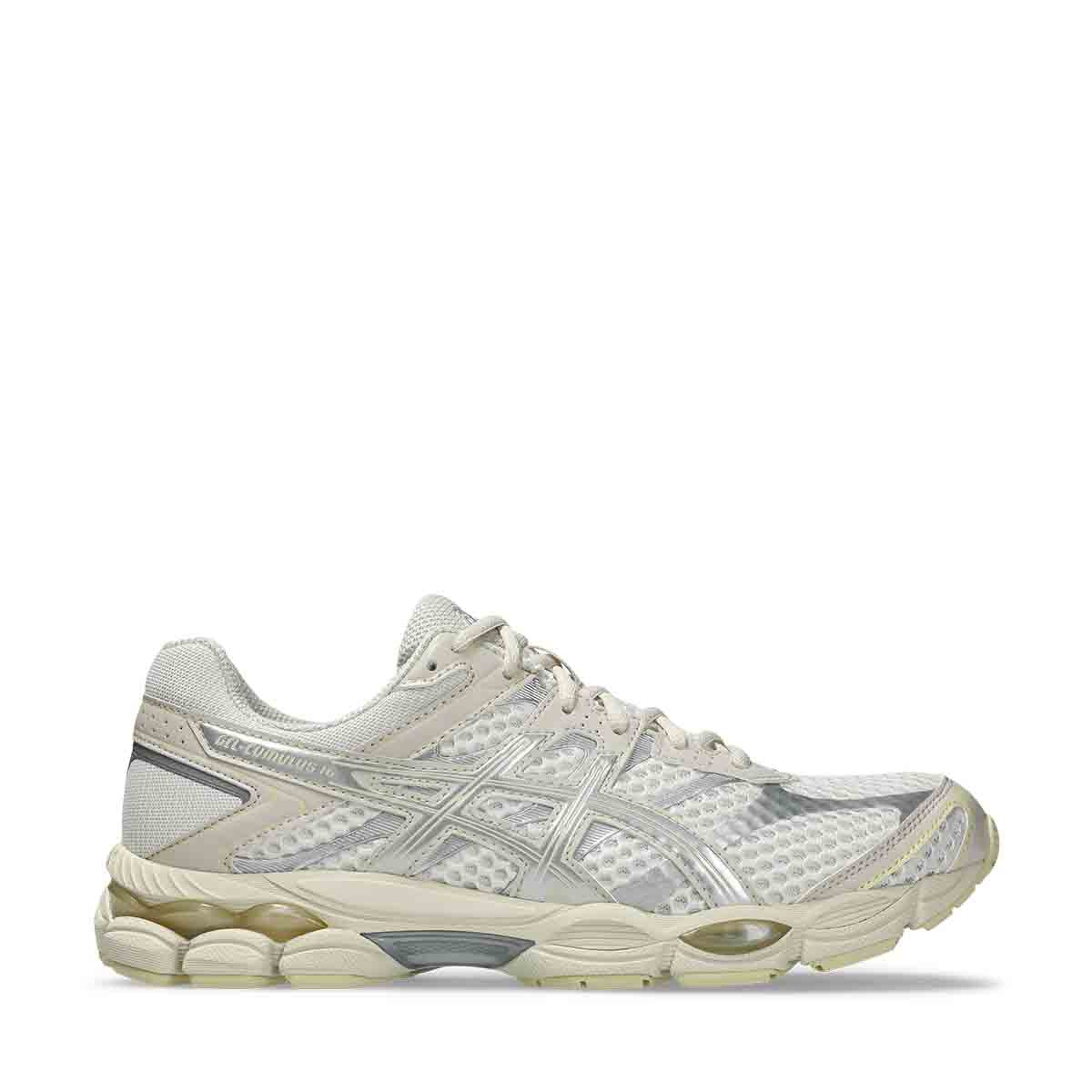Asics Gel Cumulus 16 Unisex Cream Pure Silver סניקרס ג'ל קומולוס יוניסקס