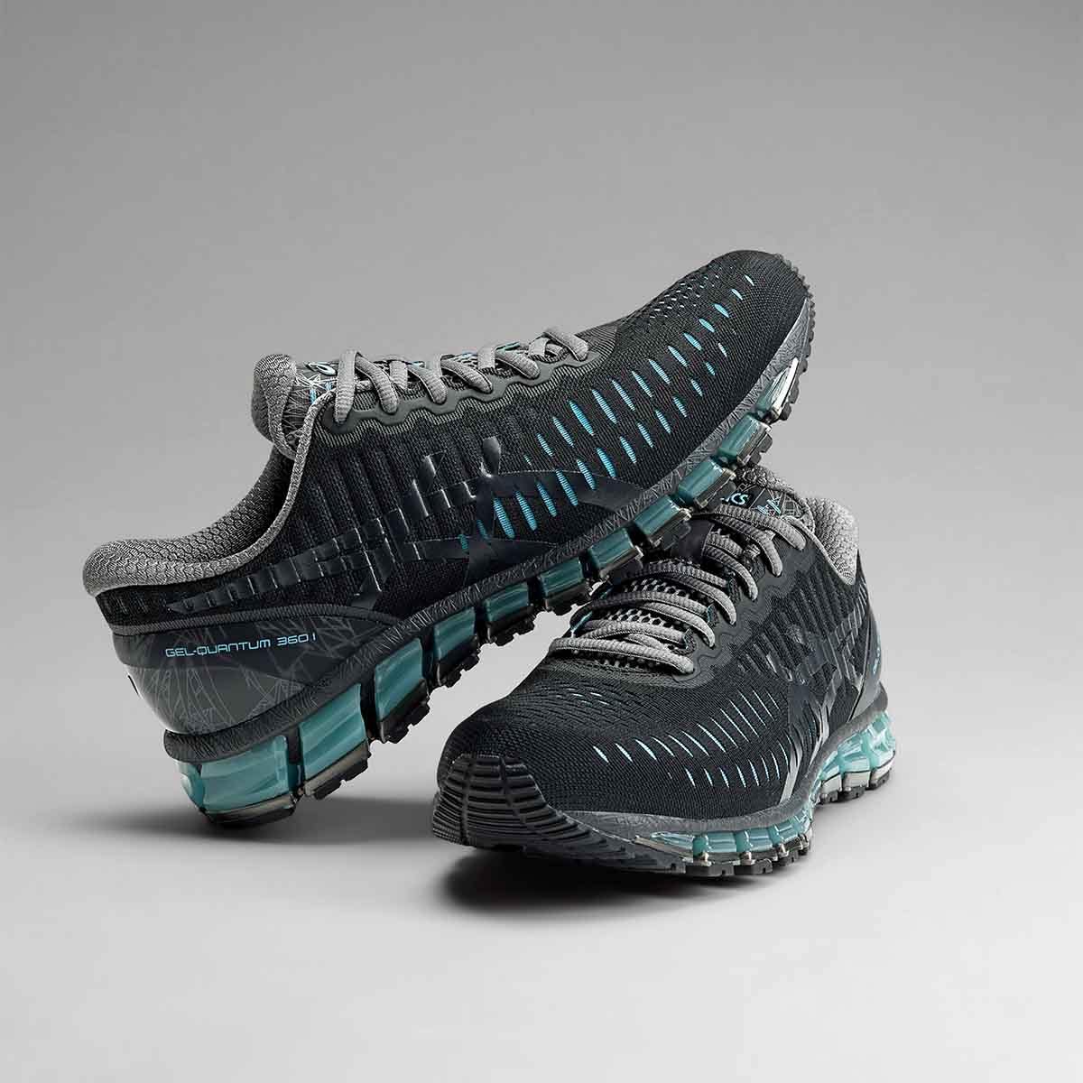 Asics Gel Quantum 360 I Unisex Black Aquarium סניקרס ג'ל קוואנטום 360 יוניסקס