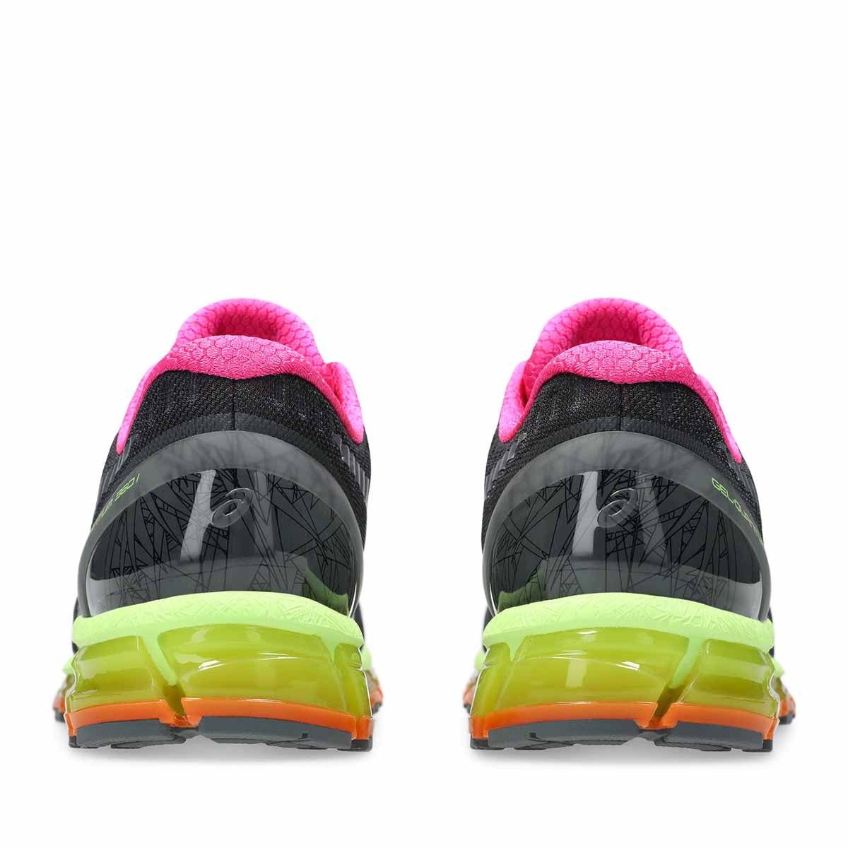 Asics Gel Quantum 360 I  Unisex Graphite Grey Hazard Green סניקרס ג'ל קוואנטום 360 יוניסקס