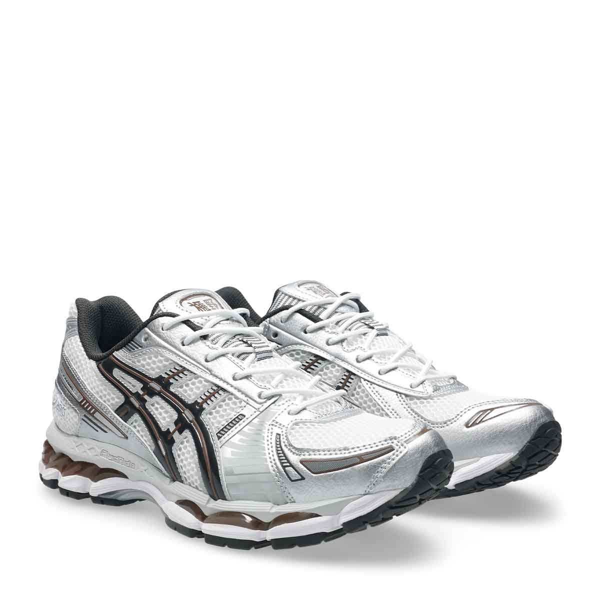 Asics Gel Kayano 12.1 Unisex White Graphite Grey סניקרס ג'ל קיאנו 12.1 יוניסקס