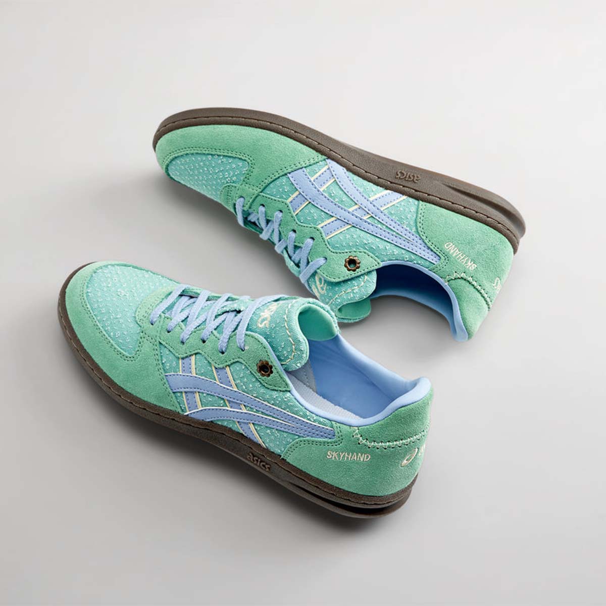 Asics Skyhand OG Unisex Peppermint Stone Wash סניקרס אסיקס סקייהנד יוניסקס