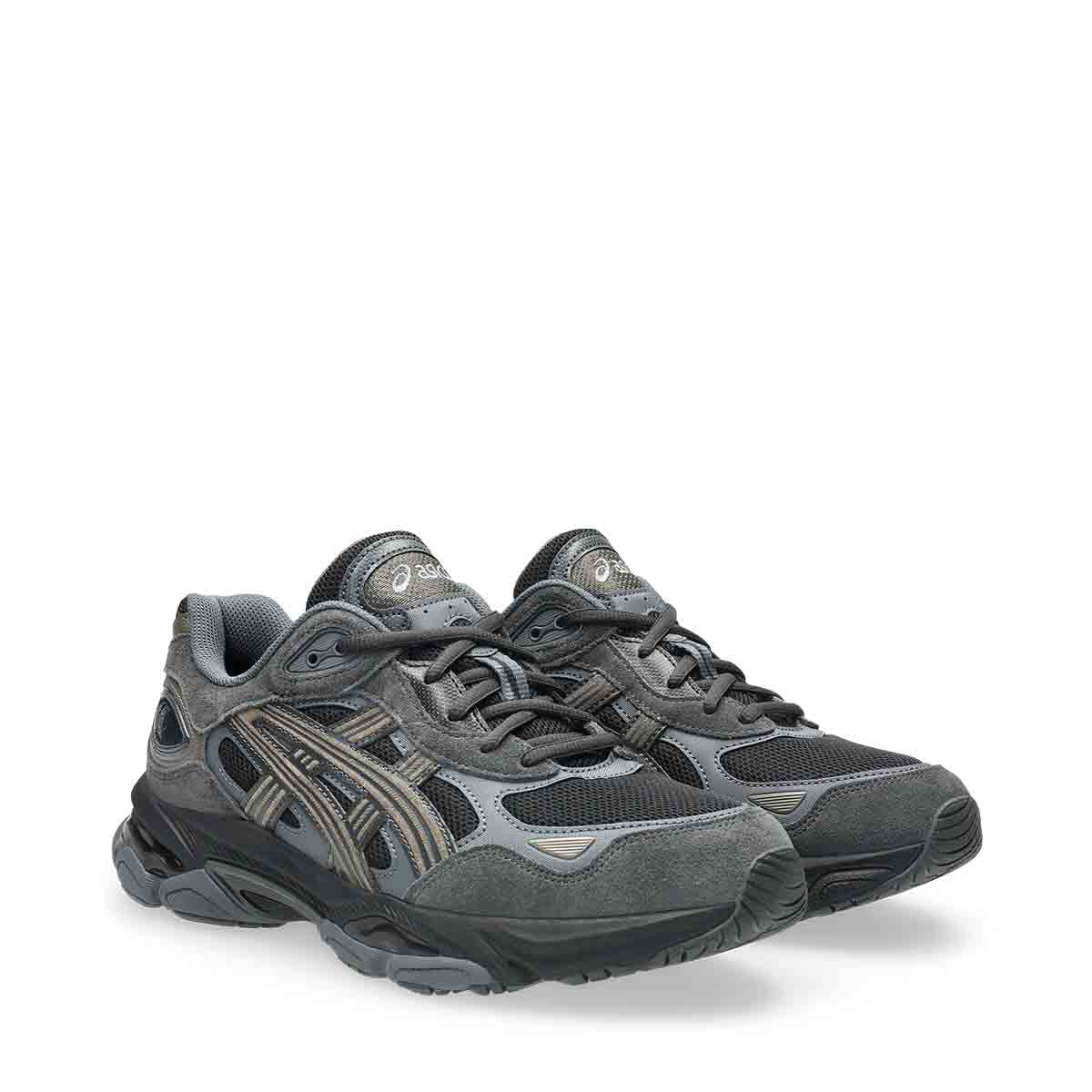 Asics Gel Nyc 2.0 Unisex Black Graphite Grey סניקרס אסיקס יוניסקס