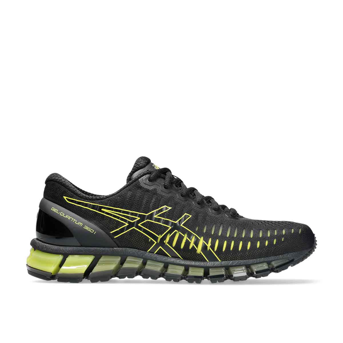 Asics Gel Quantum 360 I Unisex Black Bright Yellow סניקרס ג'ל קוואנטום 360 יוניסקס