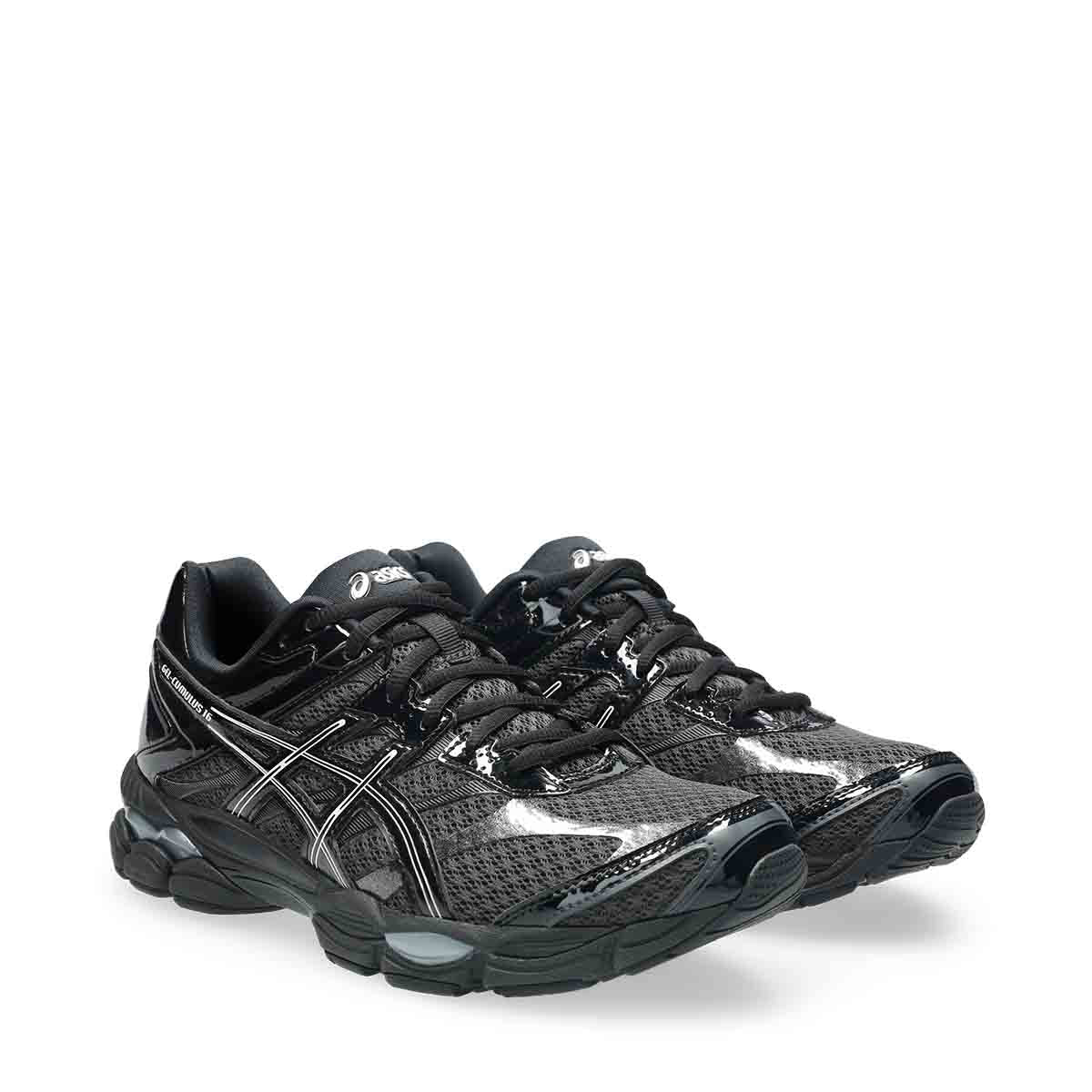 Asics Gel Cumulus 16 Unisex Graphite Grey Black סניקרס ג'ל קומולוס יוניסקס