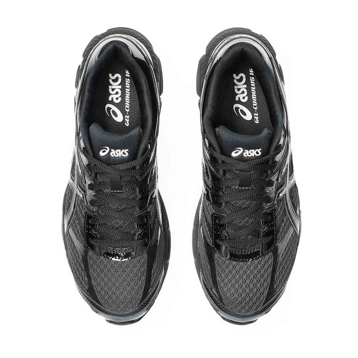 Asics Gel Cumulus 16 Unisex Graphite Grey Black סניקרס ג'ל קומולוס יוניסקס