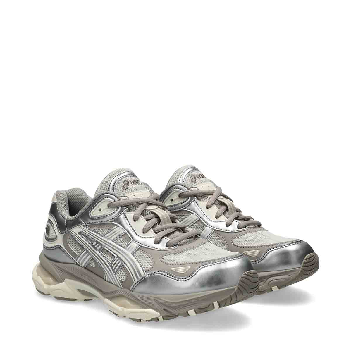 Asics Gel Nyc 2.0 Unisex Smoke Grey Pure Silver סניקרס אסיקס יוניסקס