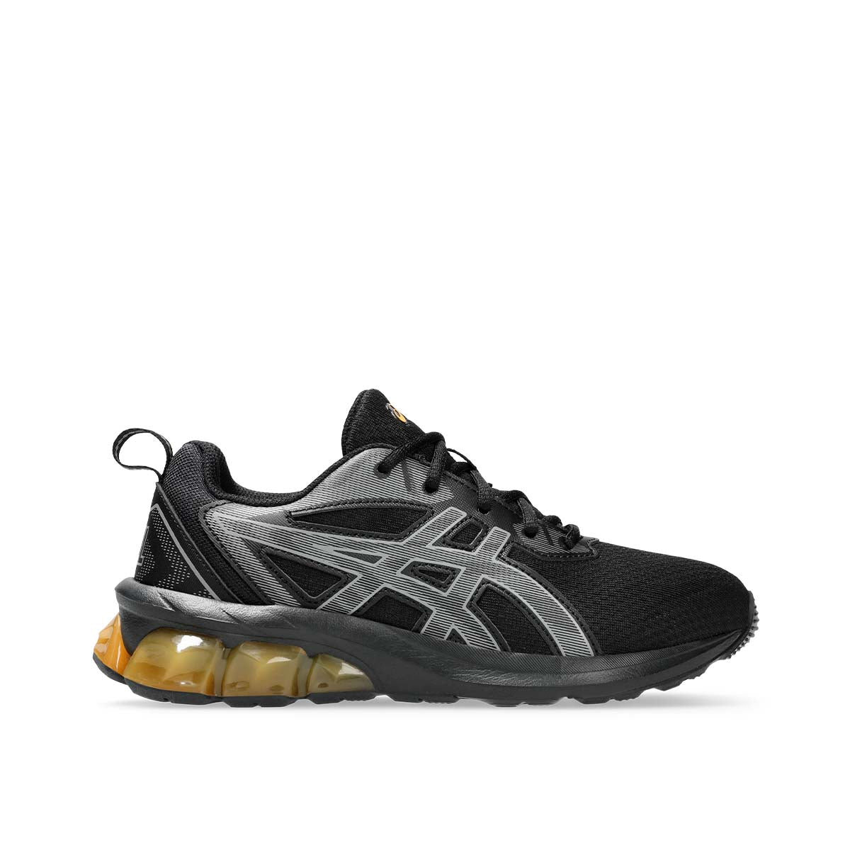 Asics Gel Quantum 90 IV GS Kids Black Fellow Yellow נעלי ילדים ג'ל קוואנטום