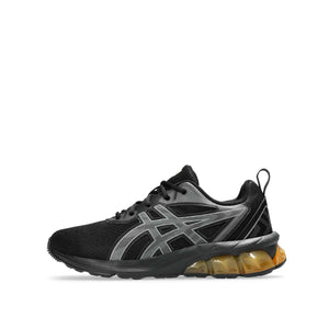 Asics Gel Quantum 90 IV GS Kids Black Fellow Yellow נעלי ילדים ג'ל קוואנטום