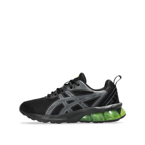 Asics Gel Quantum 90 IV GS Kids Black Neon Lime נעלי ילדים ג'ל קוואנטום