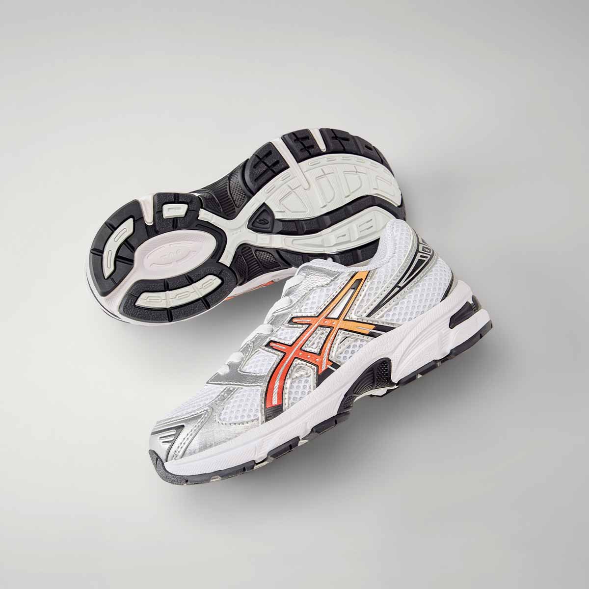 Asics Gel 1130 PS Kids White Red Snapper סניקרס ג'ל 1130 לילדים