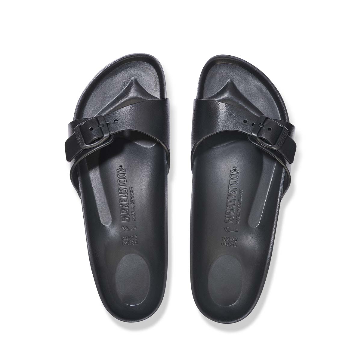 Birkenstock Madrid Eva Black כפכפי בירנשטוק לנשים מדריד שחור