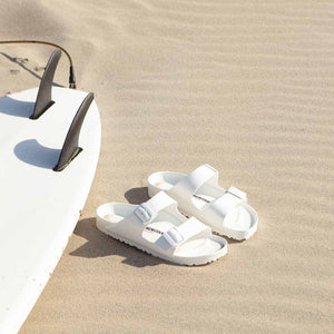 Birkenstock Arizona EVA White כפכפי בירקנשטוק אריזונה לגברים לבן
