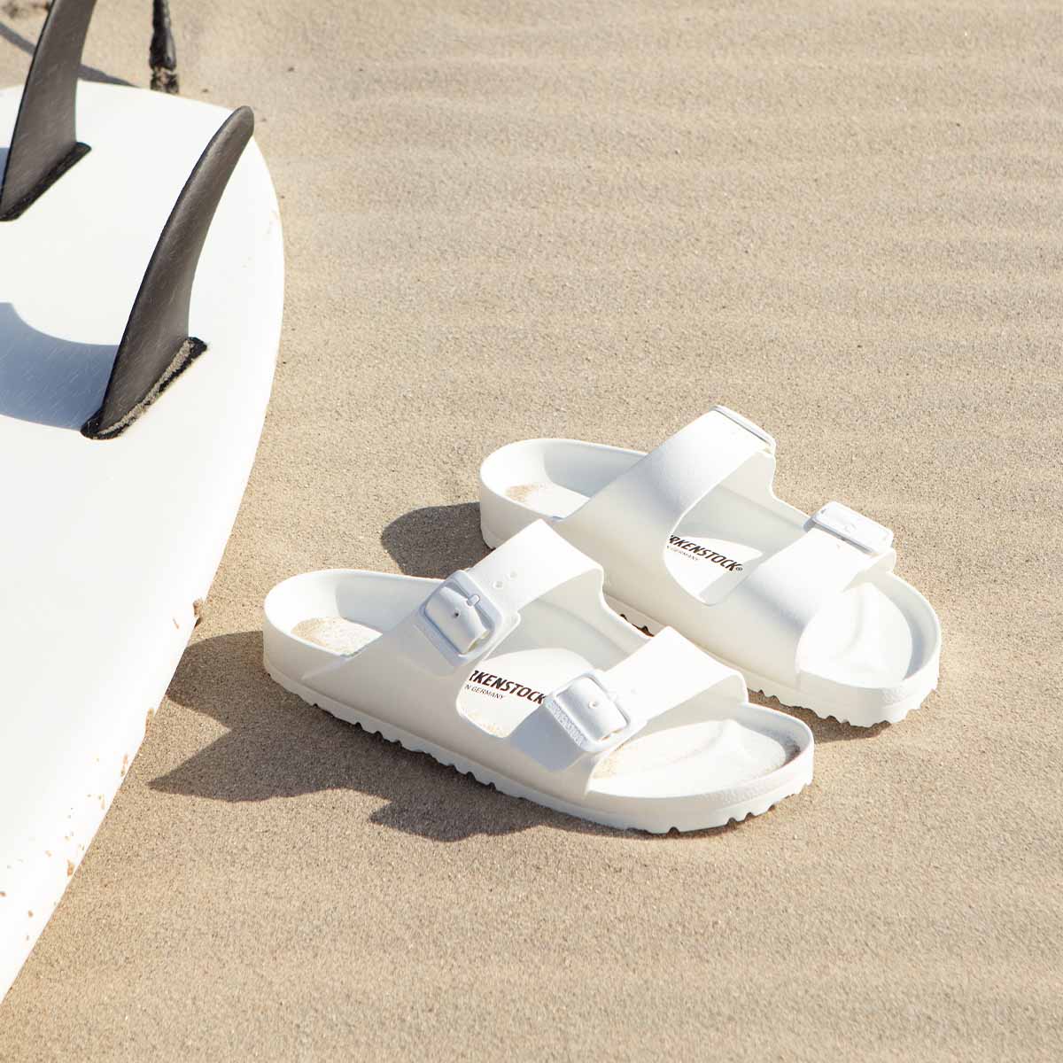 Birkenstock Arizona EVA White בירקנשטוק כפכפי נשים אריזונה לבן
