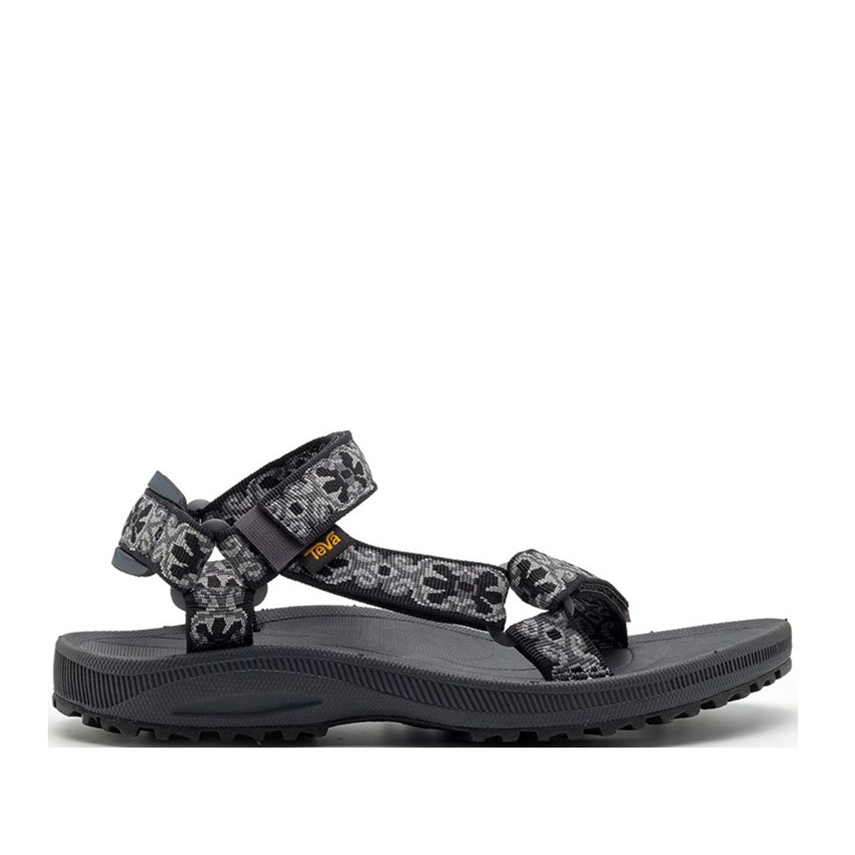 Teva Winsted Archive Floral Black Grey סנדלי נשים