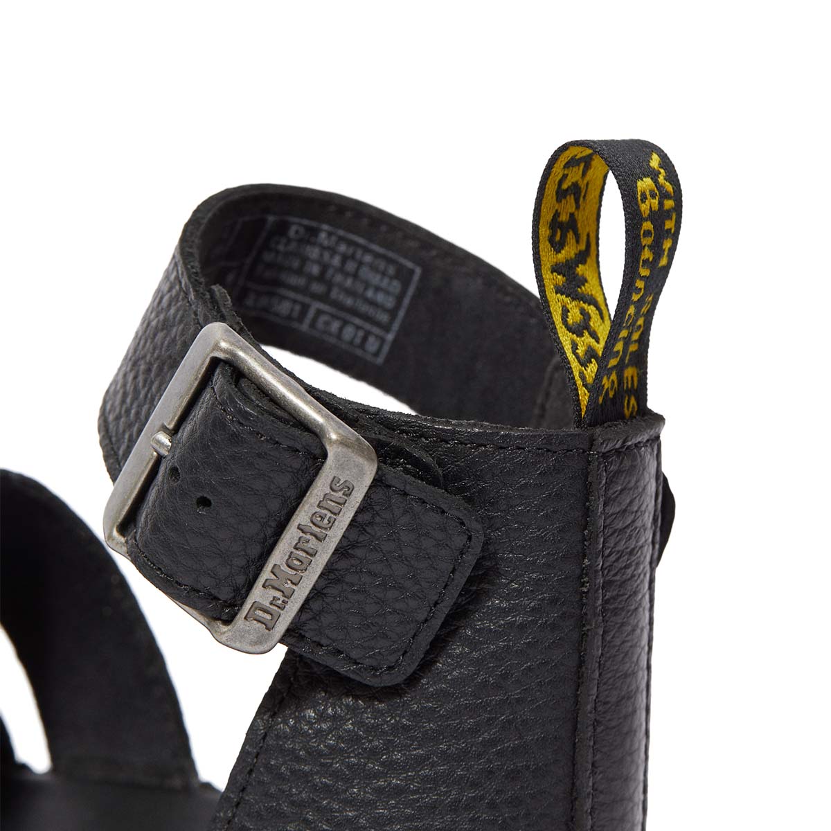 Dr. Martens Clarissa II Quad Black Aunt Sally סנדלי ד"ר מרטינס קלריסה