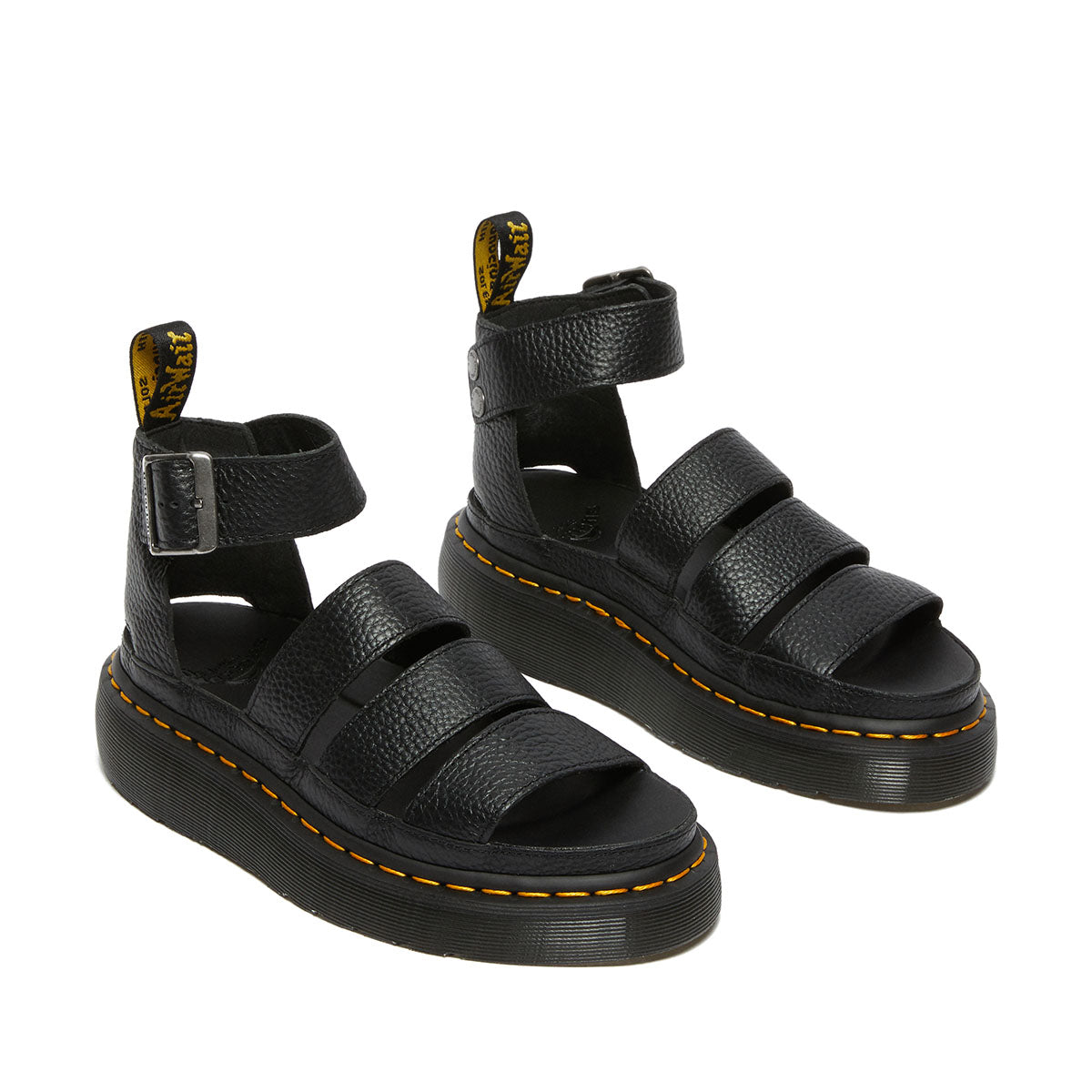Dr. Martens Clarissa II Quad Black Aunt Sally סנדלי ד"ר מרטינס קלריסה