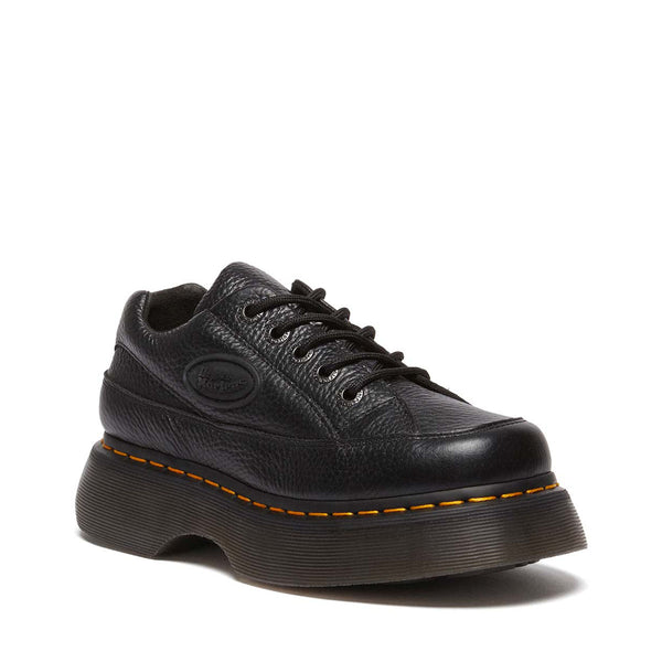 Dr. Martens Buzz 5-Eye Milled Nappa Leather Shoes Black נעלי ד"ר מרטנס לנשים