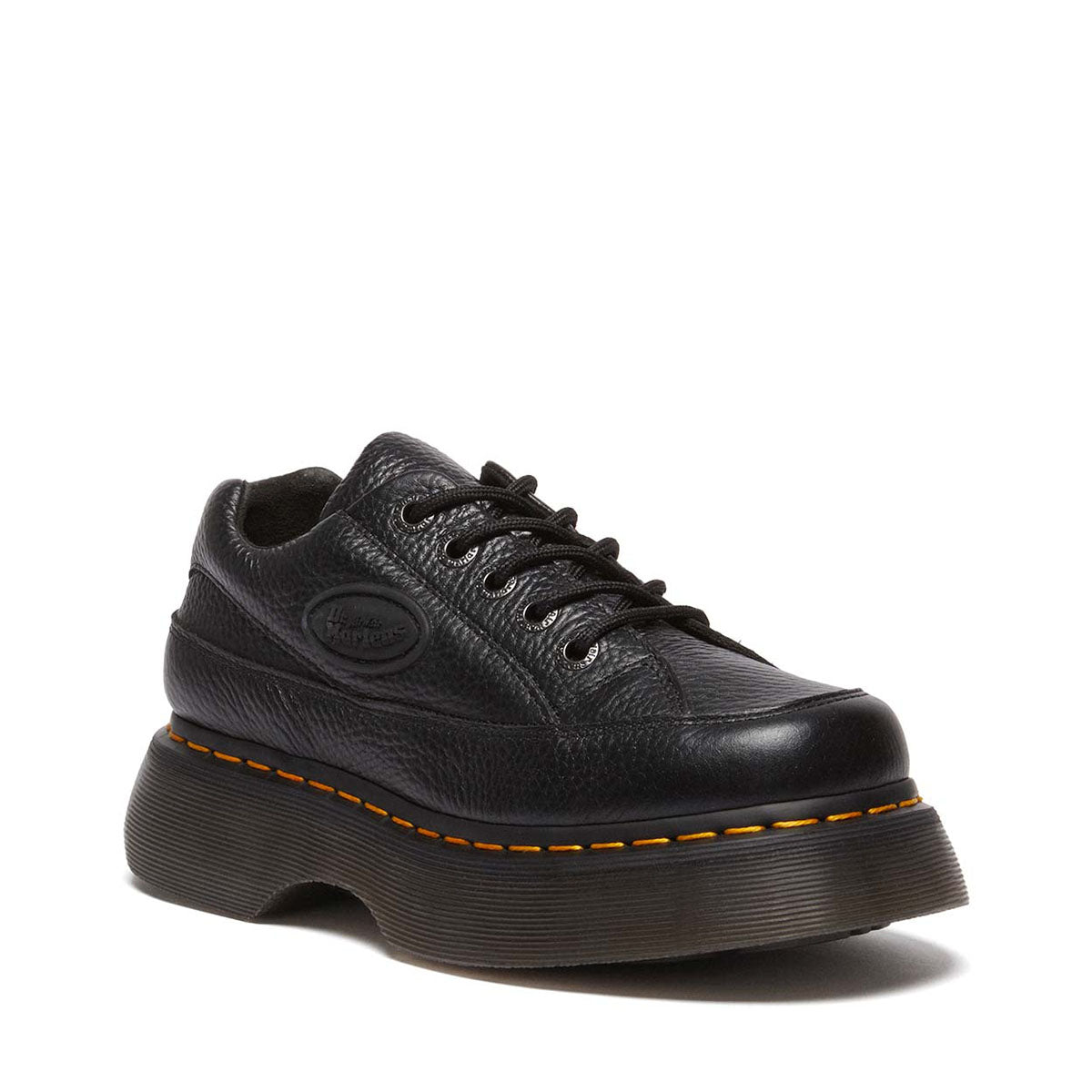 Dr. Martens Buzz 5-Eye Milled Nappa Leather Shoes Black נעלי ד"ר מרטנס לנשים