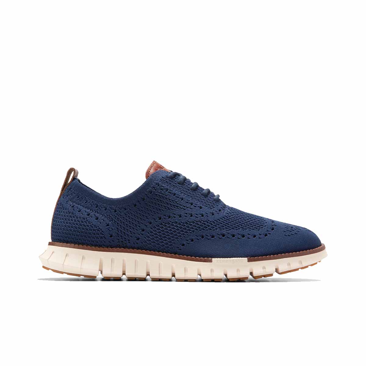 Cole Haan Zerogrand Remastered Stitchlite Wingtip Marine BlueIvory סניקרס קול האן לגברים