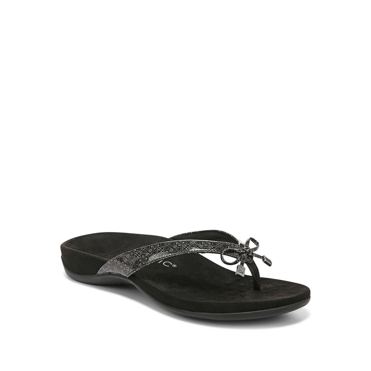 Vionic Bella Black Wide כפכפי ויוניק לנשים