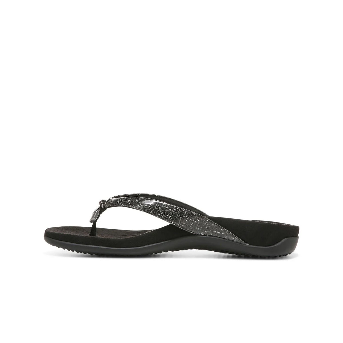 Vionic Bella Black Wide כפכפי ויוניק לנשים