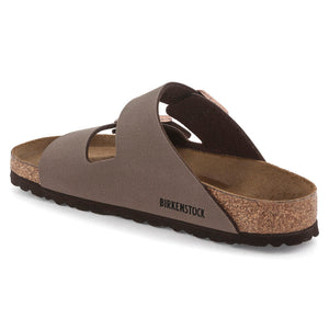 בירקנשטוק כפכפי נשים אריזונה מוקה זמש Birkenstock Arizona Birko Flor Nubuck Mocha