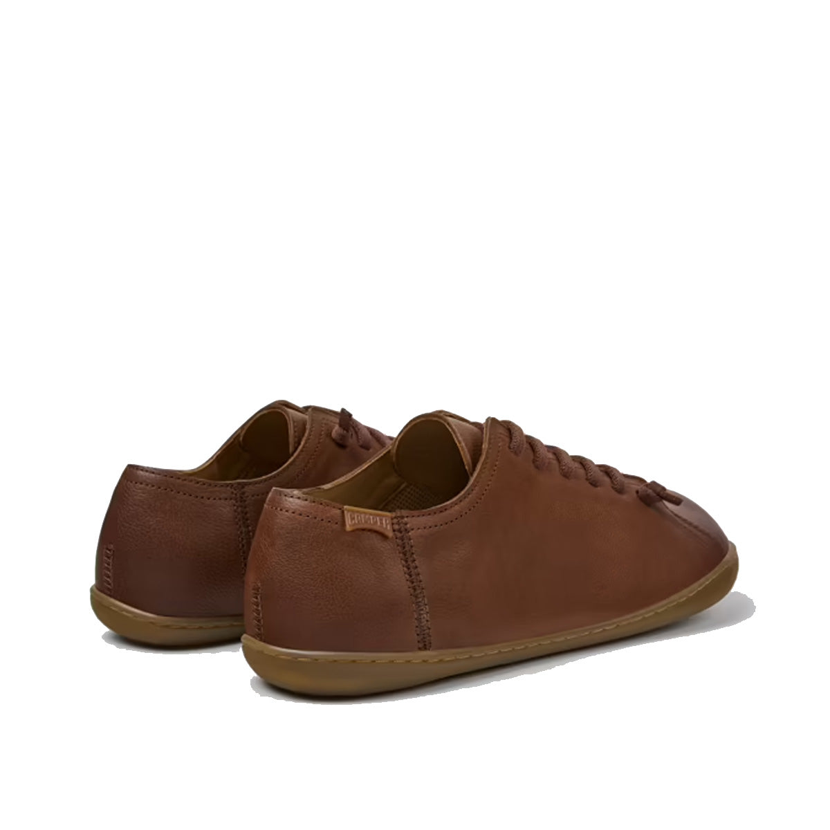 Camper Peu Brown leather shoes for men נעלי קמפר גברים