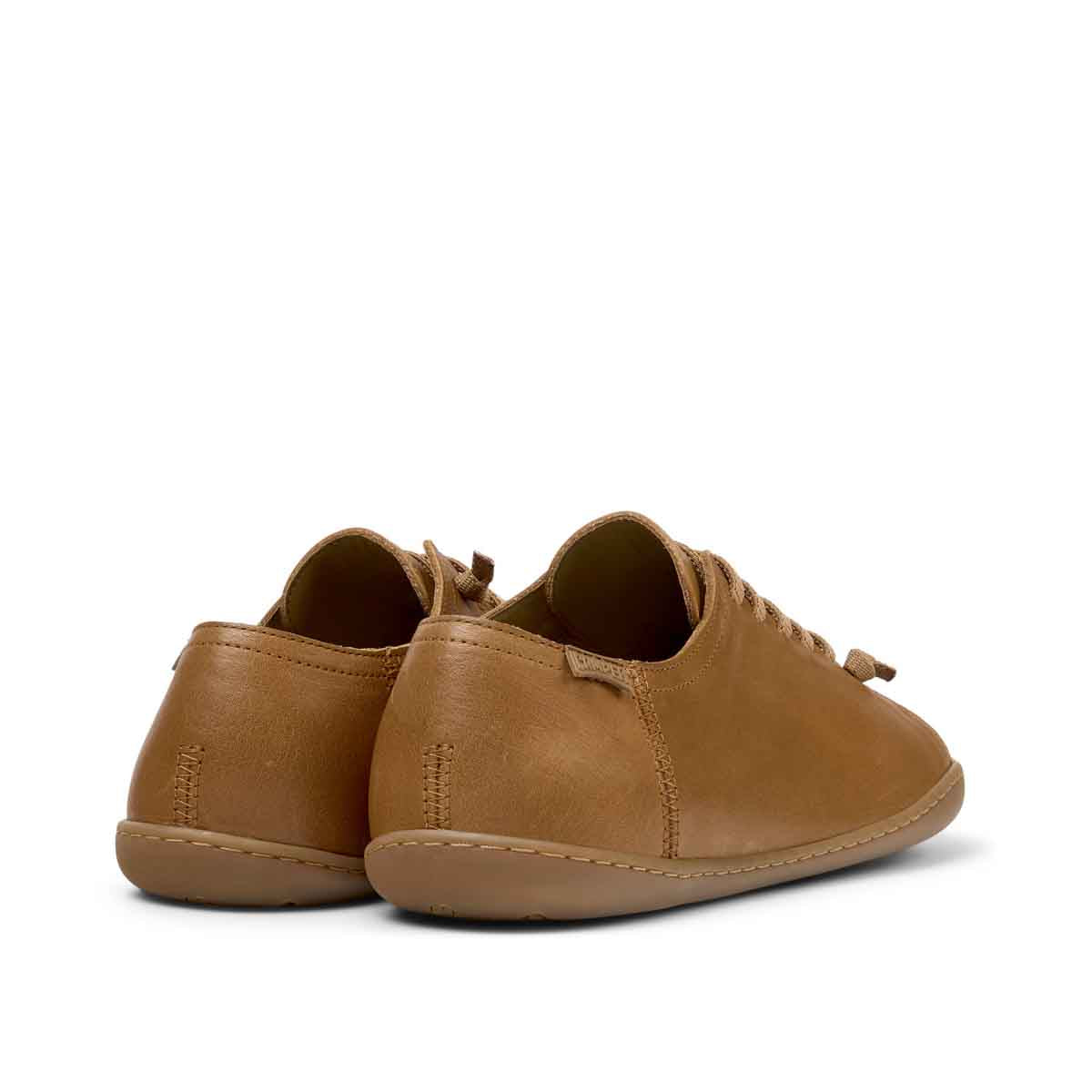 Camper Peu Brown Leather Shoes for Men סניקרס קמפר לגברים