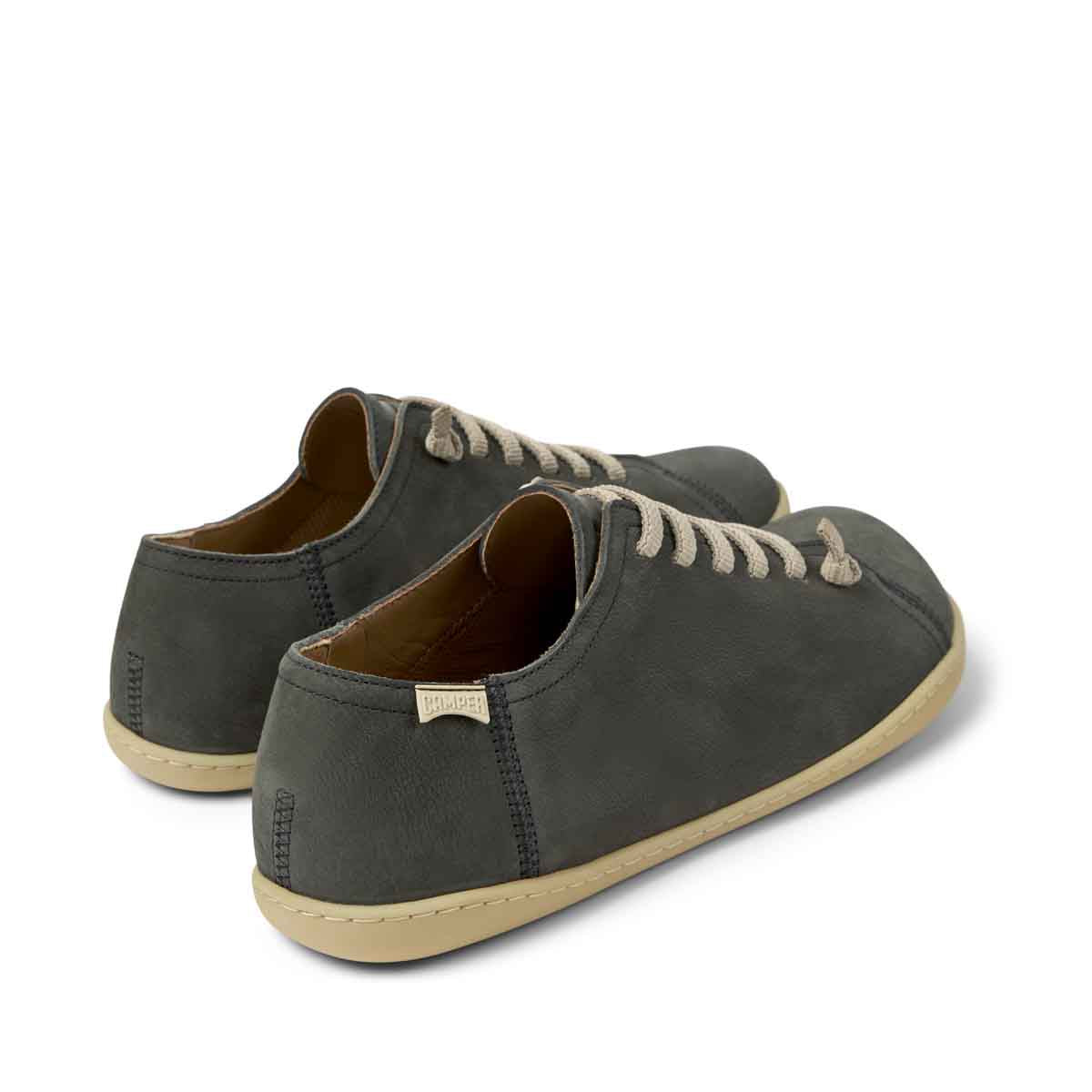 Camper Peu Gray Leather Shoes for Men סניקרס קמפר לגברים