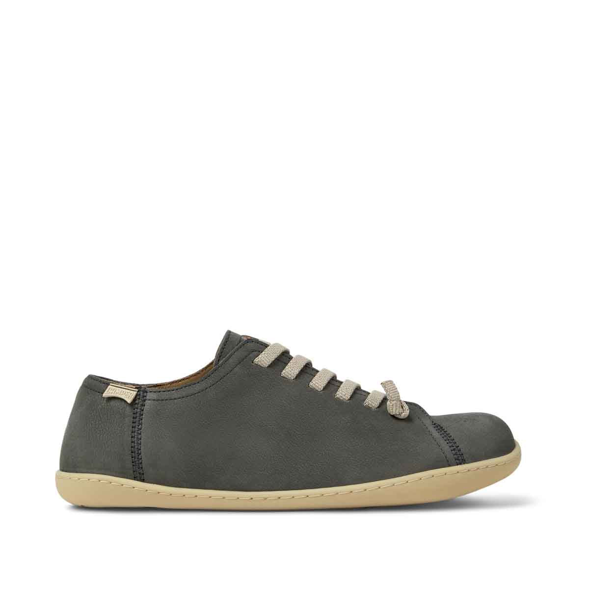 Camper Peu Gray Leather Shoes for Men סניקרס קמפר לגברים
