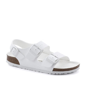 Birkenstock Milano Birko-Flor Triples White בירקנשטוק סנדלי נשים מילאנו לבן