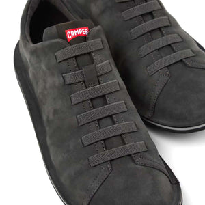 Camper Beetle Gray Nubuck Shoes for Men נעלי קמפר לגברים
