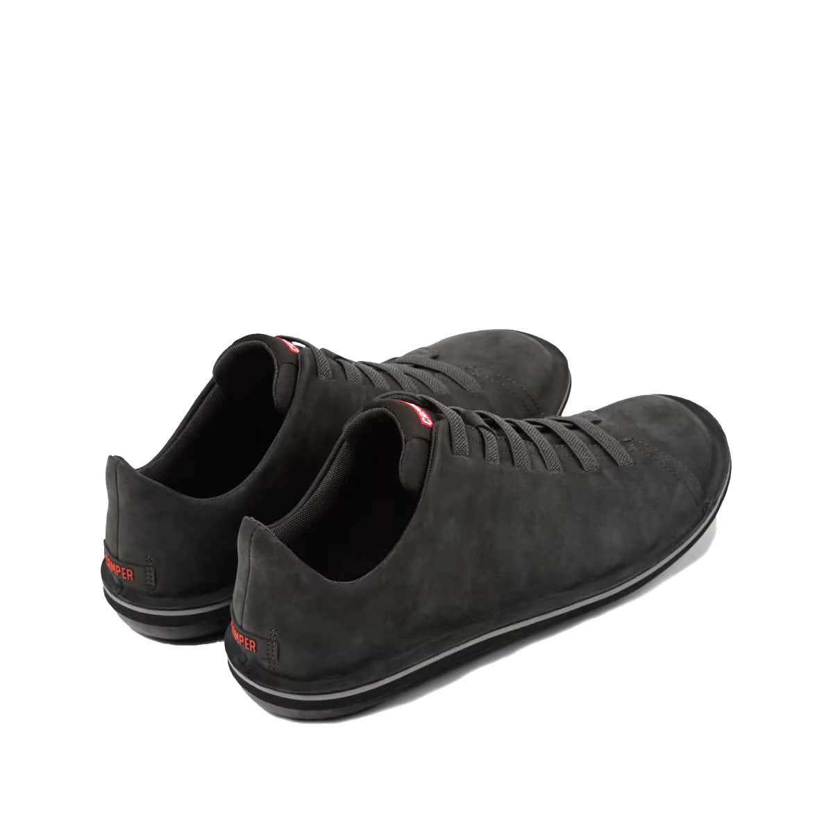 Camper Beetle Gray Nubuck Shoes for Men נעלי קמפר לגברים