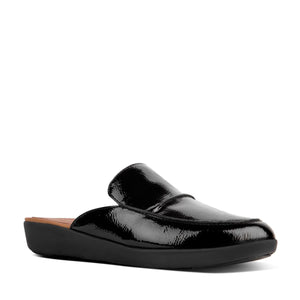 Fit Flop Serene Crinkle Patent Black כפכפי פיט פלופ