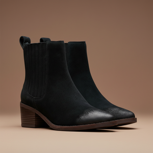 Clarks Morzine Top Black מגפי נשים קלרקס