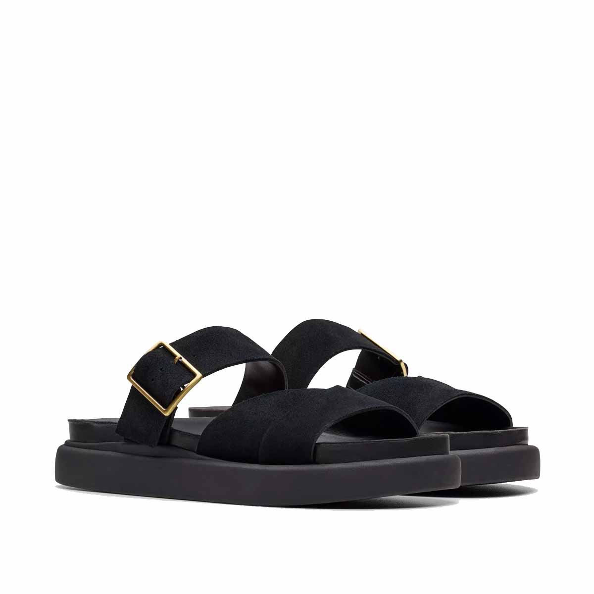 Clarks Aristella Mule Black Sde כפכפי קלארקס לנשים