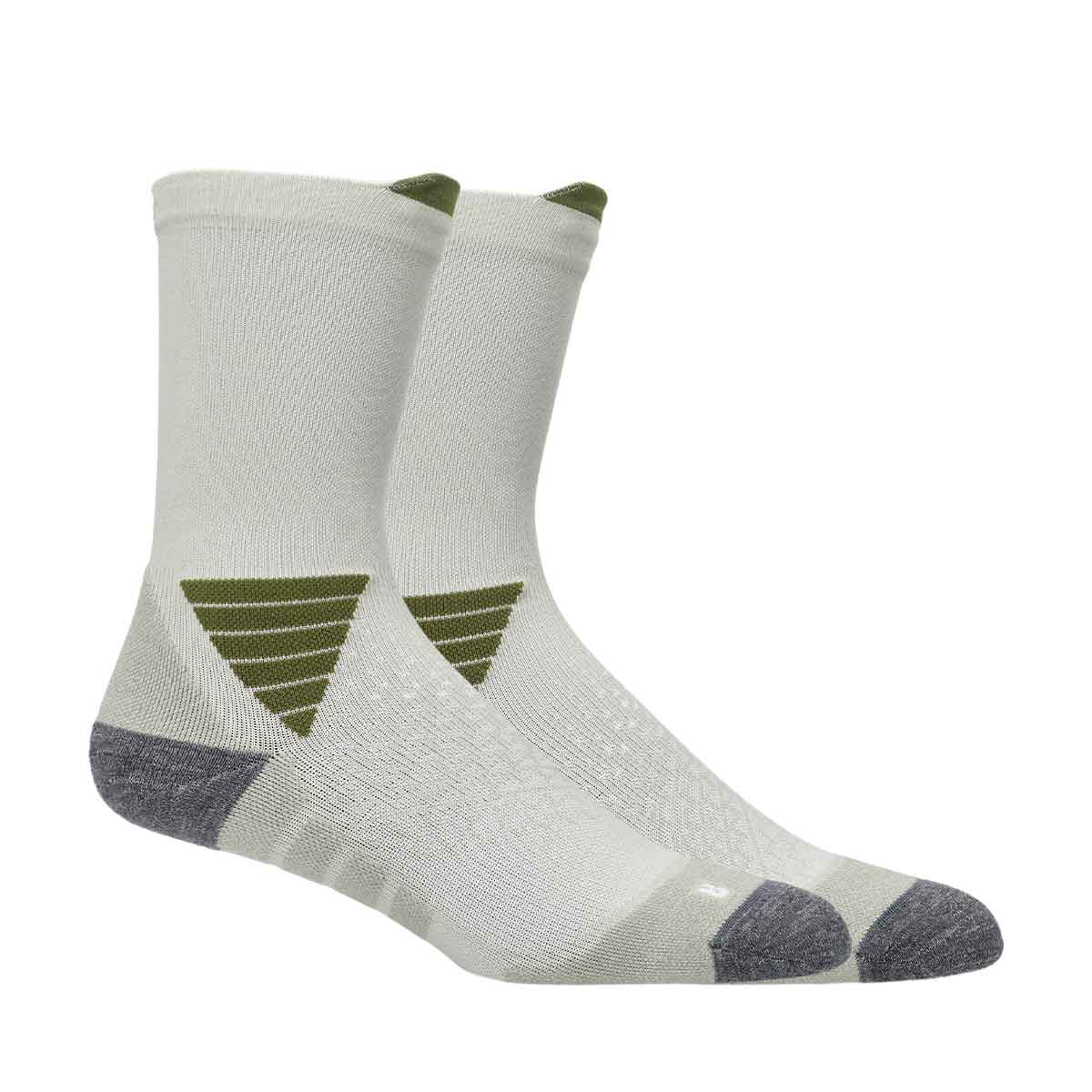Asics Elite Fujitrail Crew Sock Unisex Khaki גרבי ריצה גבוהים