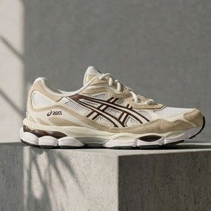 Asics Gel Nyc Unisex White Roasted Coffee סניקרס אסיקס יוניסקס