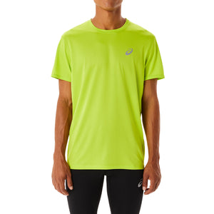 Asics Core Ss Top Men Lime Zest חולצת ריצה לגברים אסיקס