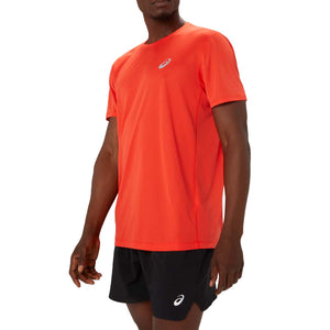 Asics Core Ss Top Men True Red חולצת ריצה לגברים אסיקס