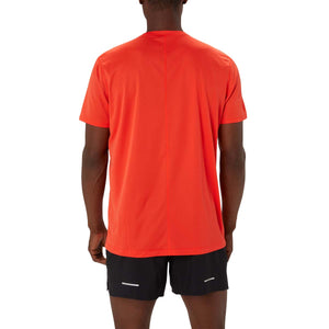 Asics Core Ss Top Men True Red חולצת ריצה לגברים אסיקס