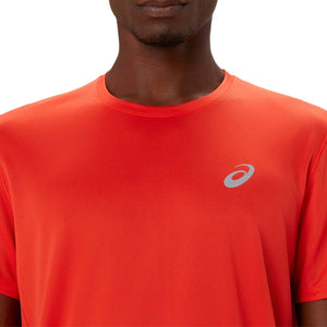 Asics Core Ss Top Men True Red חולצת ריצה לגברים אסיקס