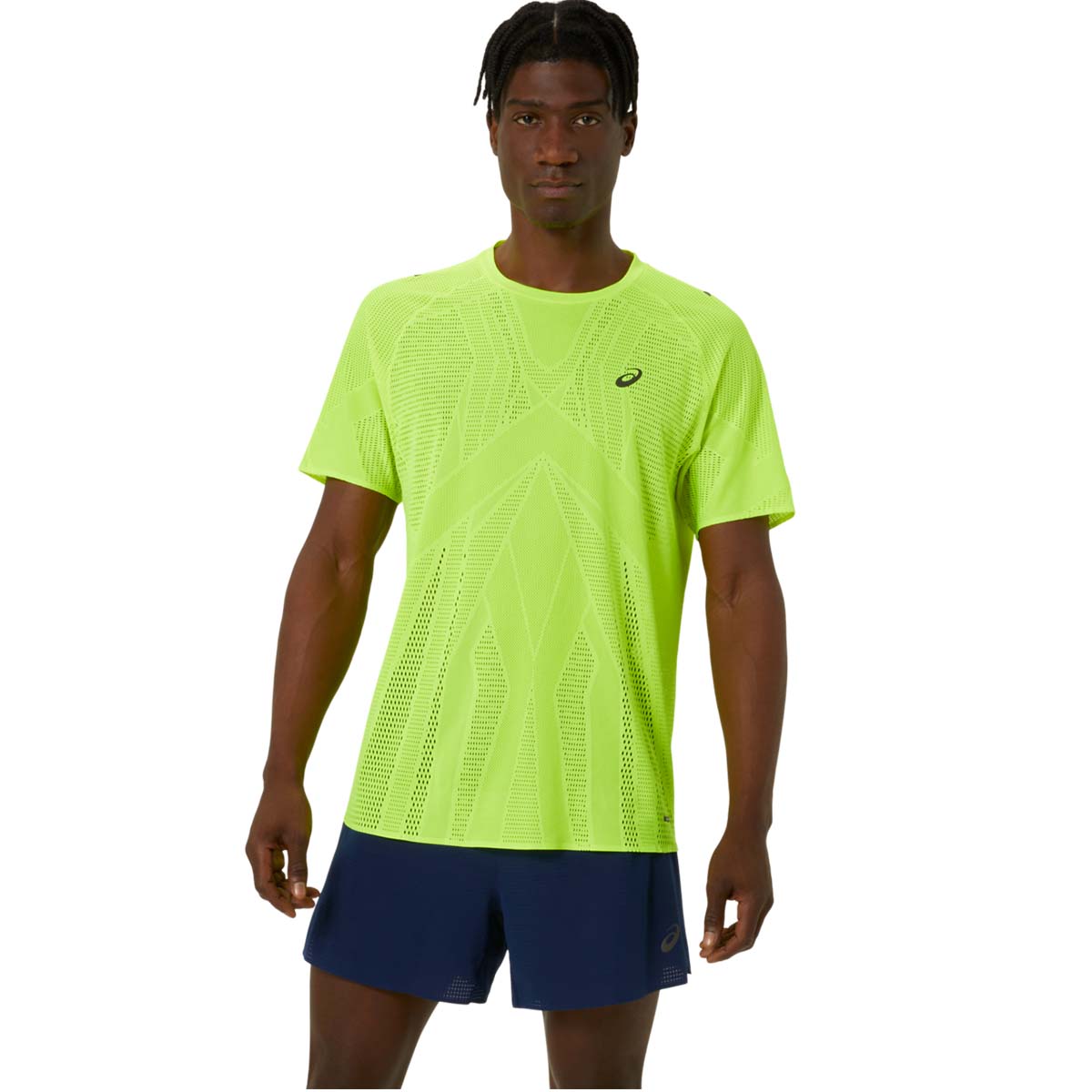 Asics Metarun SS Top Safety Yellow חולצת ריצה לגברים