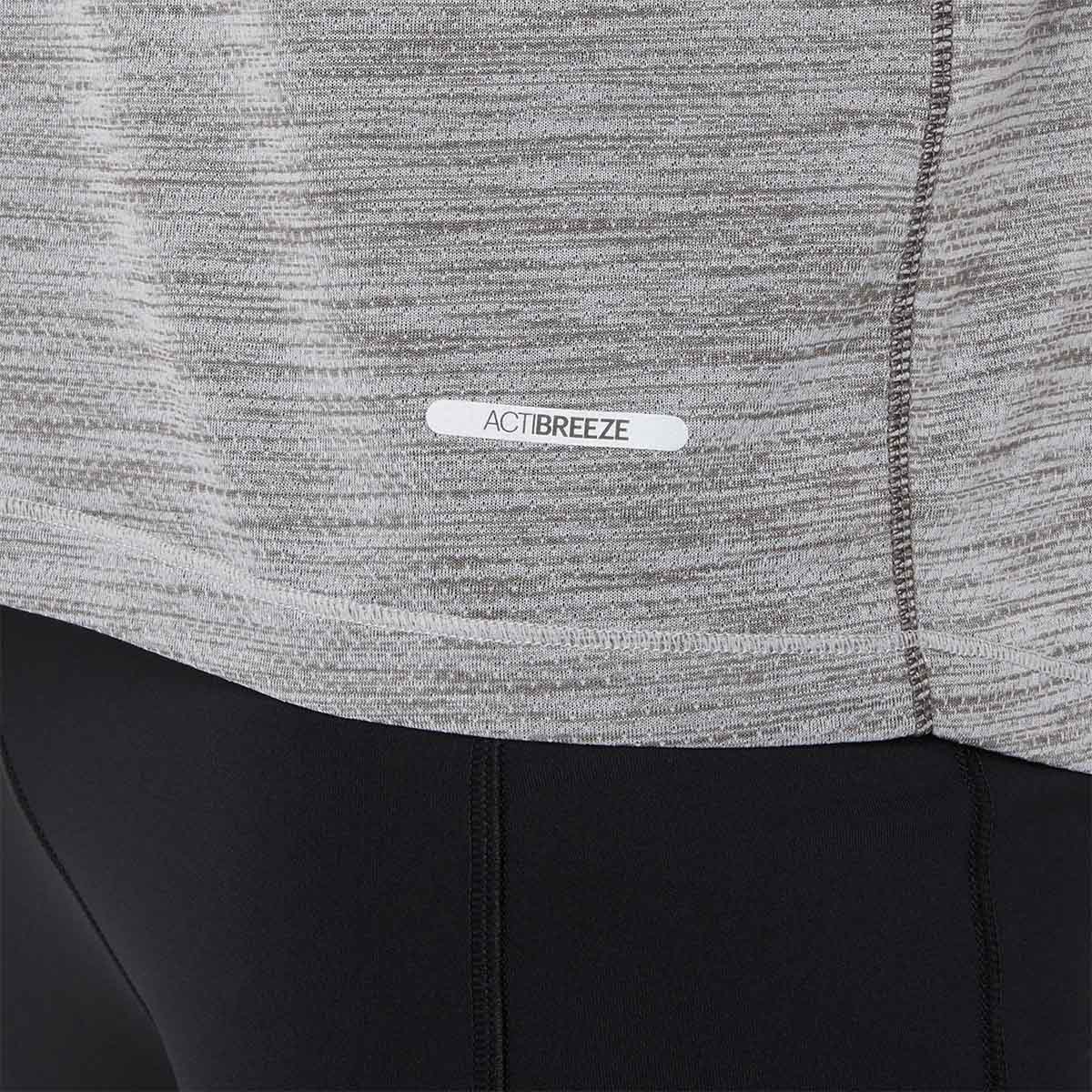 Asics Road SS Top Piedmont Grey Dark Grey חולצת ריצה לגברים