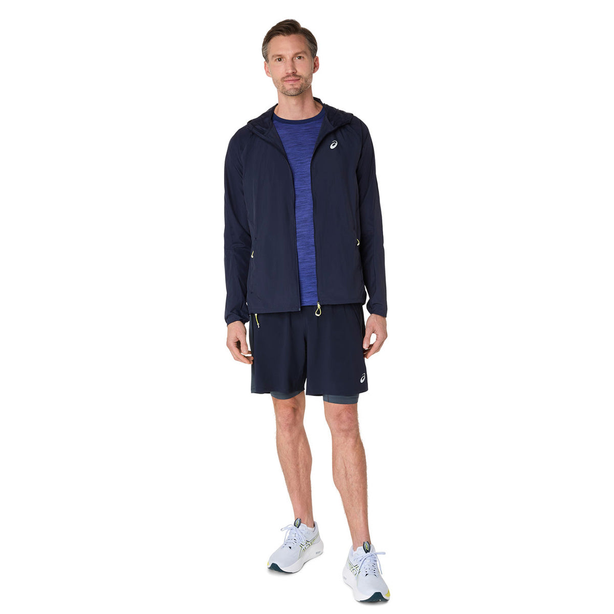 Asics Road Ss Top Man Dark Cobalt חולצת ריצה אסיקס לגברים